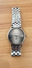 Men’s Vtg SEIKO Motorcraft Quartz 4004 Stainless Steel Day Date Dial - WORKING