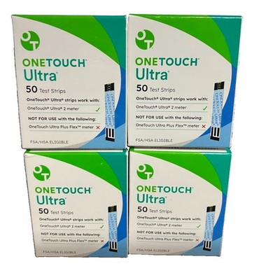 200 One Touch Ultra Test Strips~Exp~12/31/26~$54.99~FR SHIP