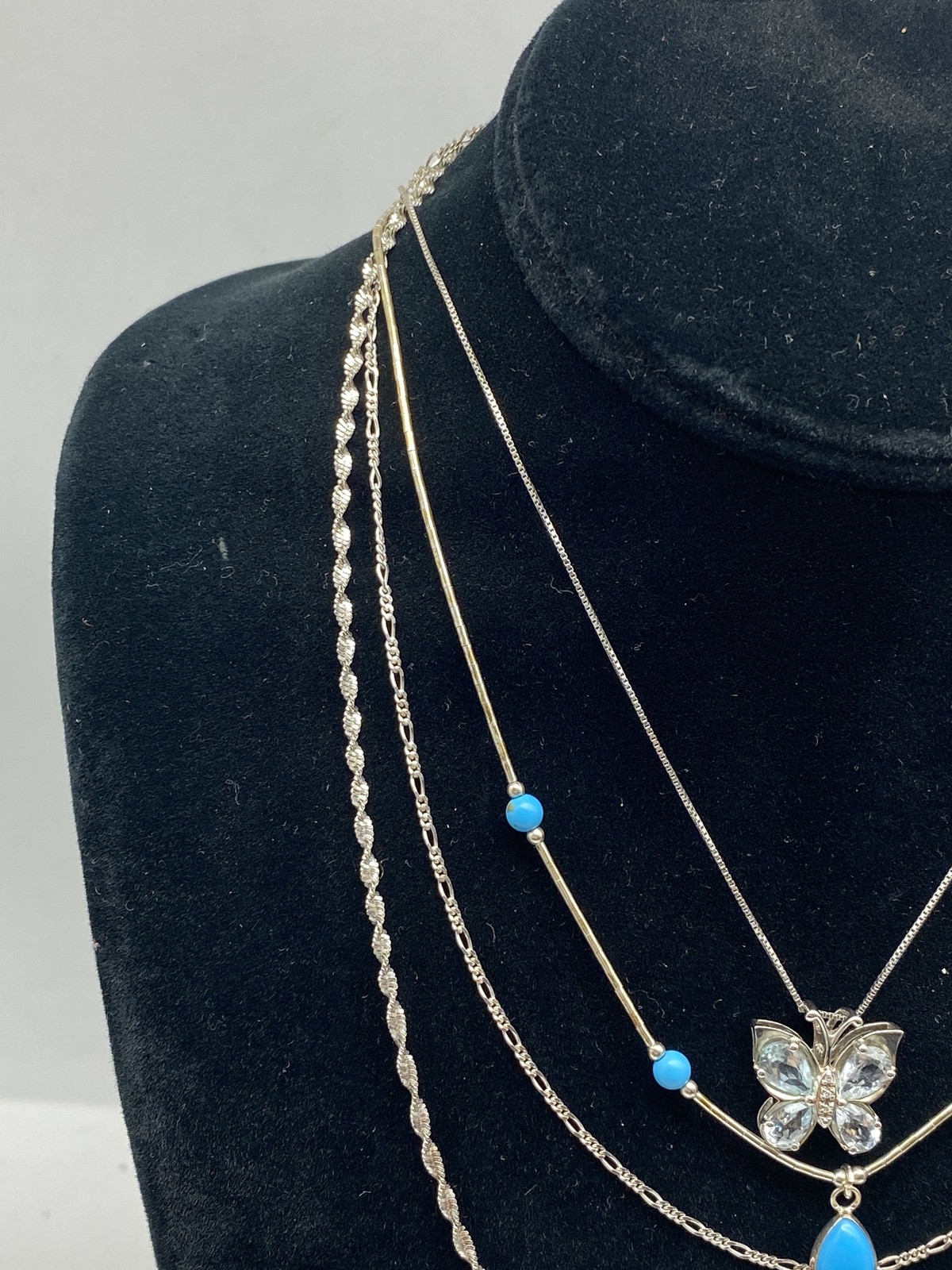 Sterling Silver Assorted Ring/Earring/Necklace Je… - image 8