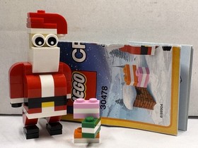 LEGO CREATOR: Jolly Santa # 30478 and Lego Set #40287 Reindeer Sleigh LOT