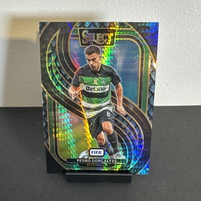 Pedro Goncalves 2024-25 Panini Select Mezzanine Jade Dragon Scale 28/28 Bookend