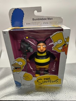 The Simpsons BUMBLEBEE MAN 5'' Action Figure Jakks Pacific Sealed