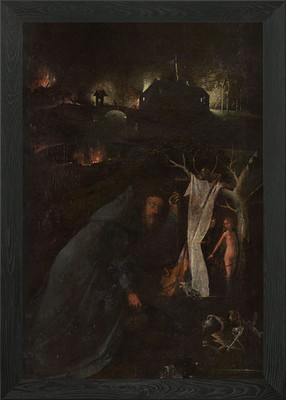 Die Einsiedler Heiligen Gerahmtes Wandbild Poster Leinwanddruck Bild