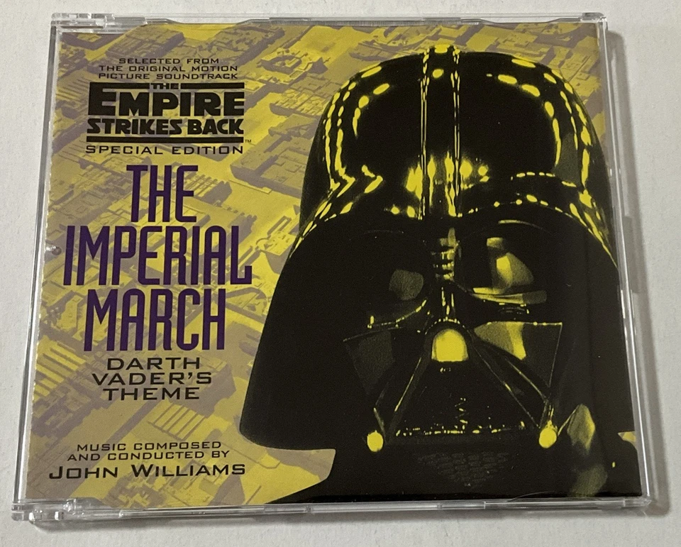 Star Wars The Imperial March Darth Vader Shaped USA Cd Single Rare John Williams - Image 2 of 4
