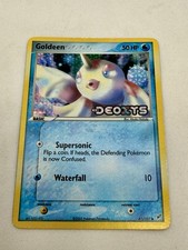 Goldeen 61/107 EX Deoxys Stamped Reverse Holo Common Pokemon TCG MP English 2005
