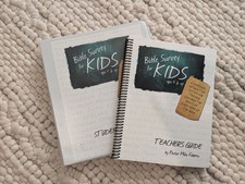 Brand New Bible Survey for Kids Homeschool Curriculum Workbook & Teacher Guide