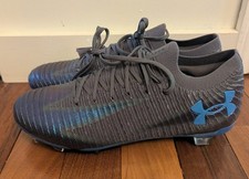 Under Armour Shadow Elite 3 Soccer Cleats Mens 9 Black/Blue