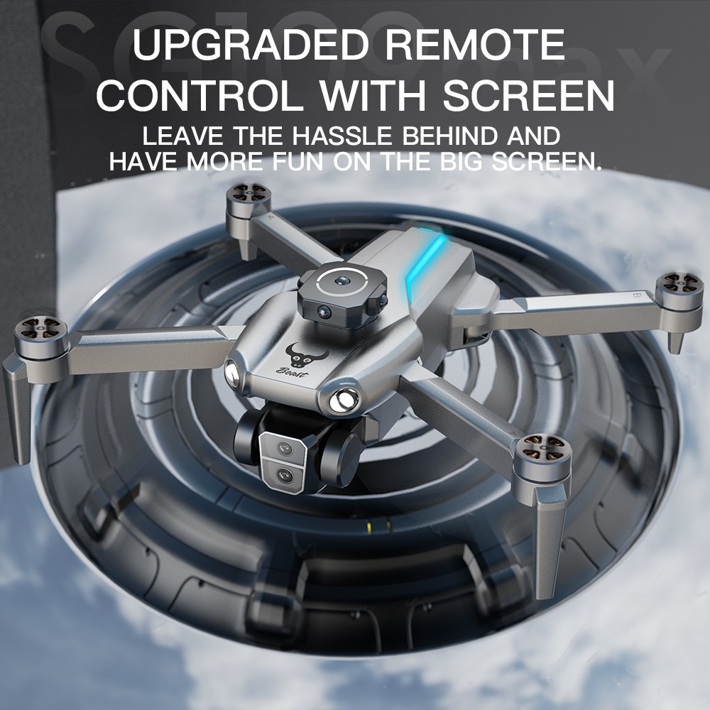 ZLL SG109MAX Drone GPS 4K Dual Camera Gesture Photo Obstacle Avoidance 3 Battery