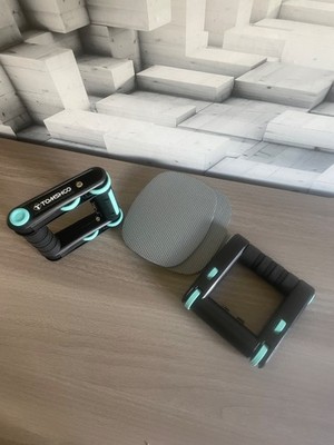 TOMSHOO 2 in 1 Liegestützständer, erweiterbare Rollen, mehrere Funktionen für Stärke