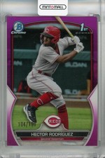 2023 Topps Bowman Hector Rodriguez Chrome Prospects Fuchsia /199