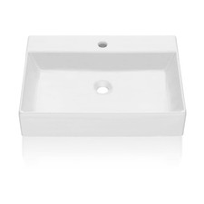 GAOMON Vessel Sink Rectangular, 20"x18" Bathroom 20 Inch, Countertop FH1150