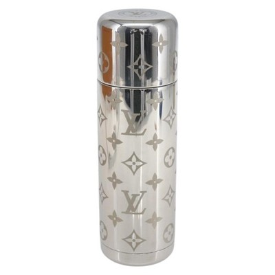 Louis Vuitton ステンレスボトル LOUIS VUITTON Monogram Watercolor Flask Holder Water White GI0625