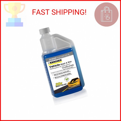 #ad Kärcher Vehicle Pressure Washer Wash amp; Wax Cleaning Soap Concentrate 1 Quart $16.58