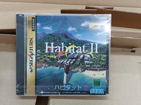 HSS-0129 SEGA Saturn Keyboard Peripheral Compact Size with Habitat 2 Software