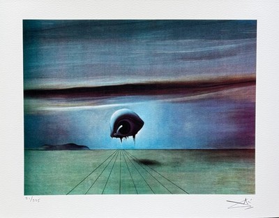 Salvador Dali THE EYE SPELLBOUND Facsimile Signed Numbered Giclee Art 11'' x 14''