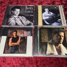 4 CDS Randy Travis Country Music Greatest Hits Heroes Friends Christmas Back =)