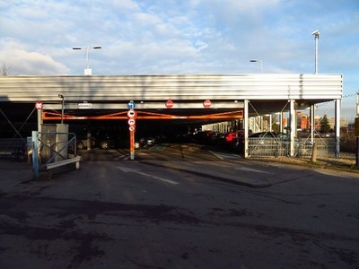 Foto 6x4 Bahnhof Parkplatz 2 - North Yard Basingstoke siehe auch [[668100]] c2017