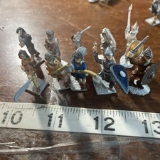 Metal Miniatures Loose Figures D&D Lot Of 10 Citadel Collection Heritage&Mythril