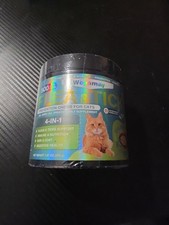 4-IN-1 Flea and Tick Prevention for Cats, 500 Crunchy  Creamy Chews, brown USA