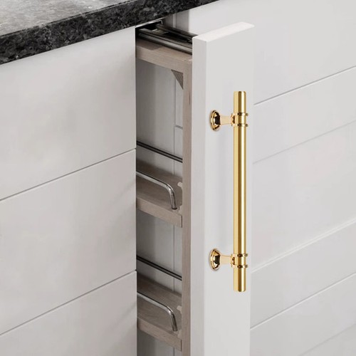Door Pull Hand With Screws Solid Drawer Handle Accessories Handle - Picture 8 of 56