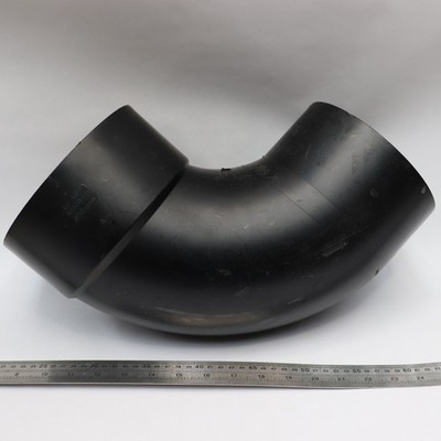 Nibco 90Â° Elbow ABS Black Schedule 40 Nominal Pipe Size 6'' x 6'' 5807-2