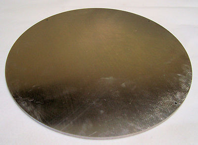 2 Aluminum Discs, 5/16'' thick x 16 3/4'' dia., Mic-6 Cast Tooling Plate, Disk