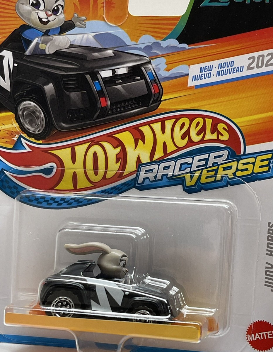 Hot Wheels RACER VERSE Disney ZOOTOPIA “JUDY HOPPS” New 2024