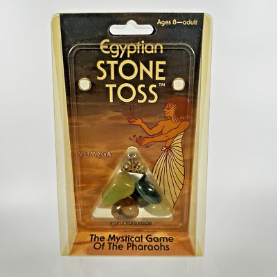 Vintage Rare Egyptian Stone Toss The Mystical Game of The Pharaohs Yomega