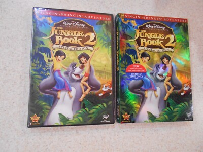 Jungle Book 2 Special Edition New Disney Sealed DVD slip cover