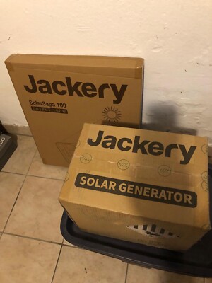 Jackery Explorer PowerStation 500 + Solarpanel 100 Kombi - unbenutzt