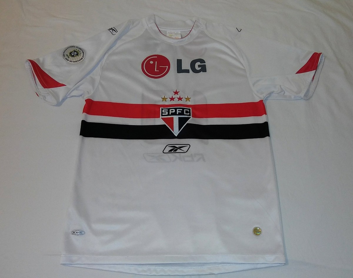 2006 São Paulo SPFC HOME REEBOK S M 18.5inch DANILO 10