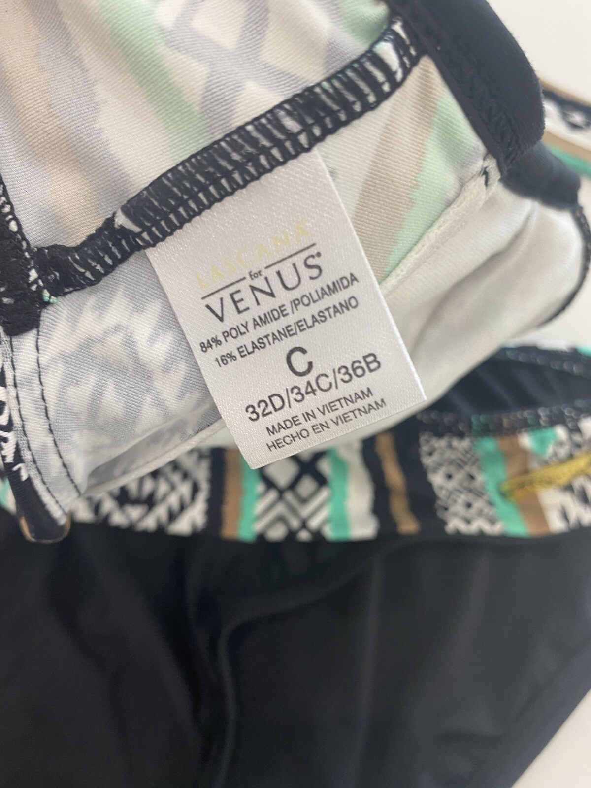 Lascana For Venus Bikini Top C & Bottoms 8 Swimsuit G… Gem