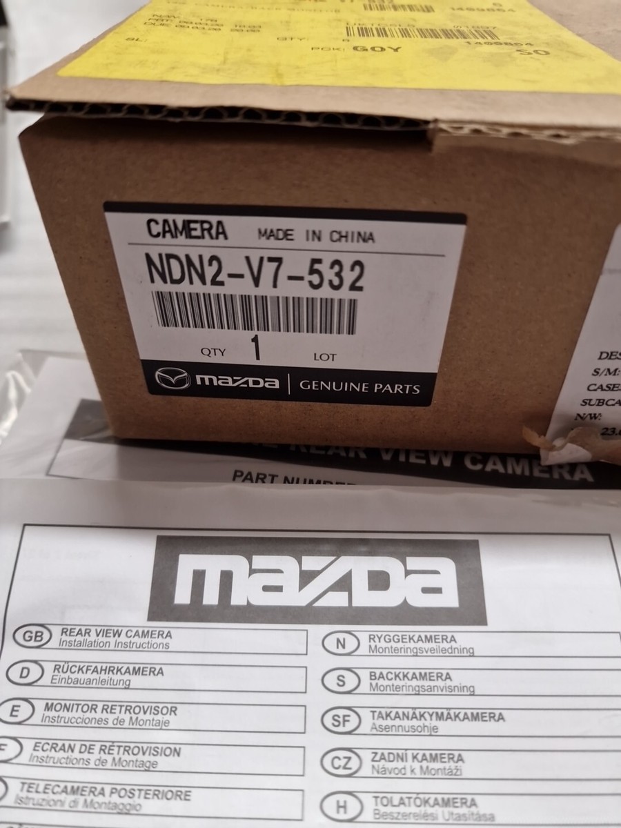 NEW GENUINE MAZDA MX-5 REVERSE CAMERA NDN2V7532 | eBay UK