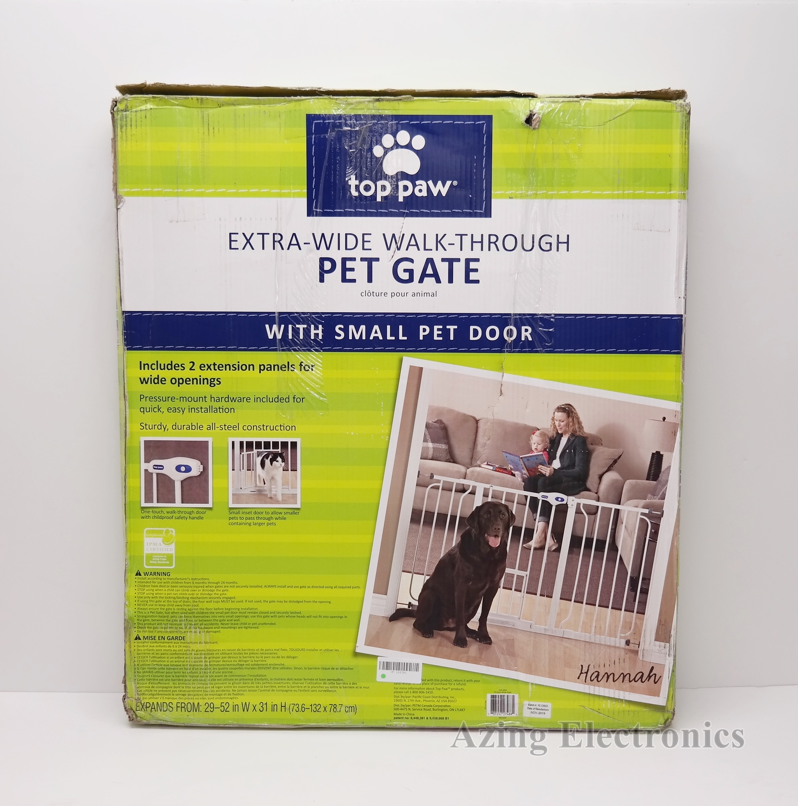 top paw dog house door