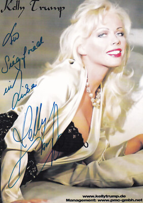 Autogramm - Kelly Trump