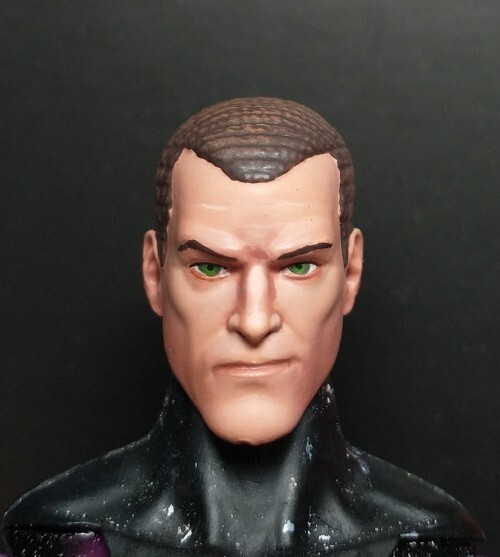 HEAD ONLY Marvel Legends Custom painted Head Norman Osborn Green
