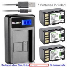 BN-VF815 Battery or LCD Slim Charge for JVC GZ-MG575 MG630 MG650 MG670 MG680