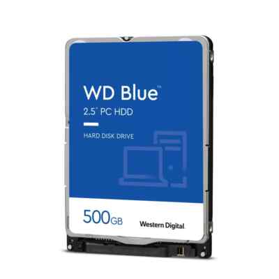 WD Blue 500GB PC Mobile Hard Drive SATA 2.5 Inch (WD5000LPZX)