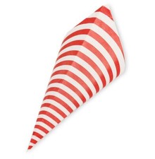 1000 Mandel Spitztüten für 125g Streifen Papiertüten Magenbrot Nüsse