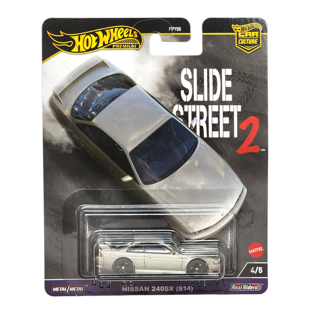 Hot Wheels Nissan Silvia S14 240SX Slide Street Premium HKC83 2024