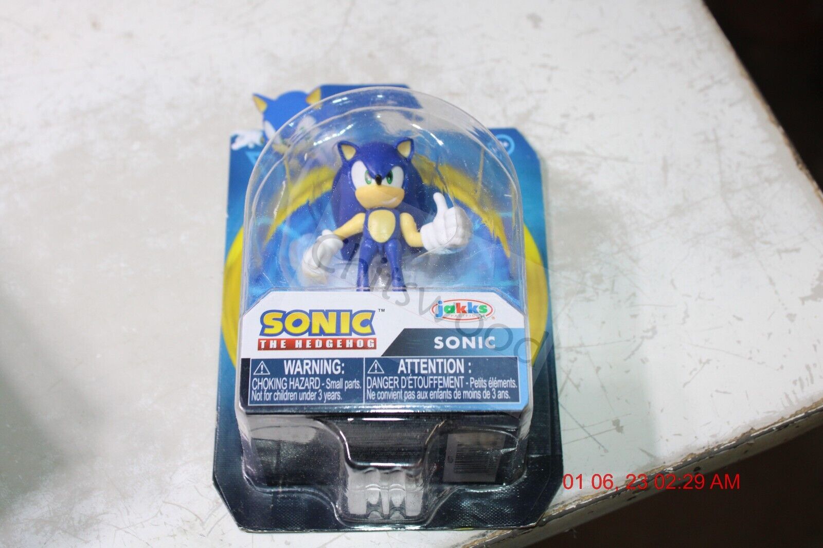 Sonic the Hedgehog Tails 2 1/2 Inch Wave 5 Action Figure – Insert