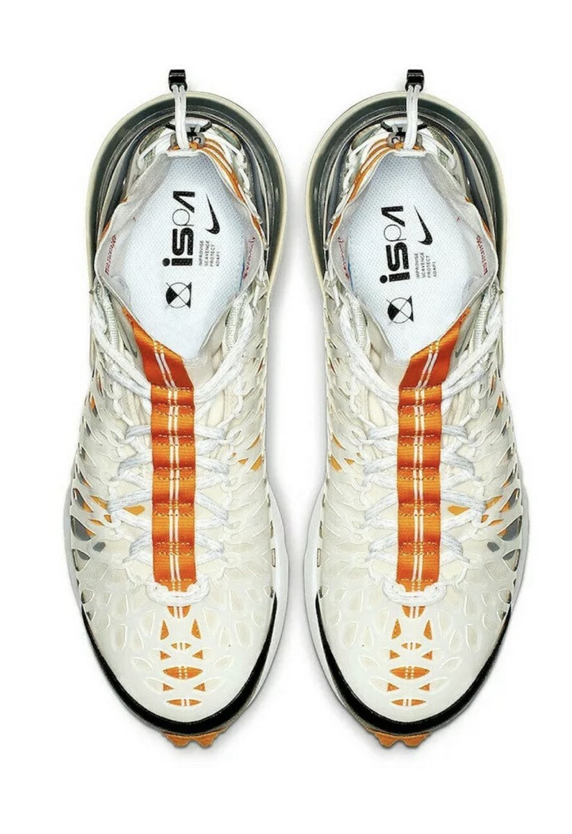nike air max 270 ispa white amber rise