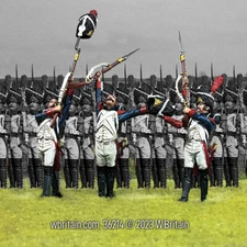 W.Britain 36214 "Vive L’Empereur!" Cheering French Imperial Guard (Britains)