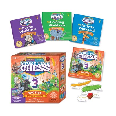 Story Time Lea Kids Games  Story Time Chess - Level 3 Strategy Exp Box SW (New)