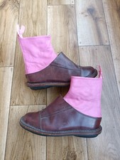 TRIPPEN WOMEN LEATHER BOOTS SIZE 37 EU, 7 US, 5 UK