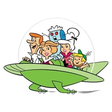 The Jetsons sticker hannah Barbara skate cell laptop bumper vinyl decal