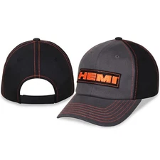 NEW ADULT HEMI LOGO PATCH COTTON EMBROIDERED HAT 99470