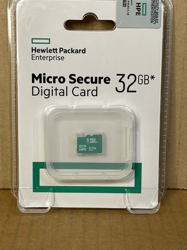 HPE 32GB MicroSD Enterprise Mainstream Flash Media Kit Card Servers ...