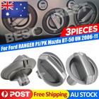 <!--F#f_0-->3x AC Heater Fan Control Knobs Fit For Ford Ranger PJ PK Mazda BT-50 2006-2011<!--F/-->