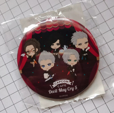 Devil May Cry Capcom Cafe Can Badge Japan Limited DMC5 Dante